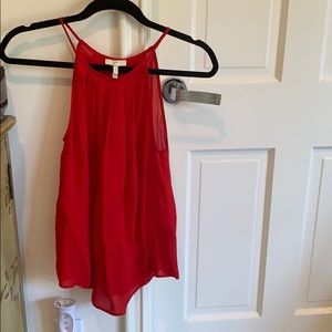 Joie Red Silk Tank